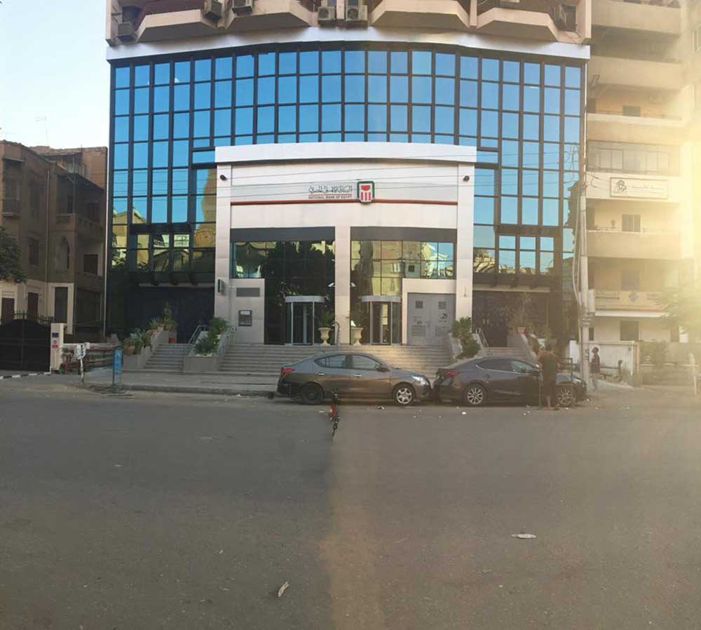 تطوير البنك الأهلي المصري - فرع البارون سنتر